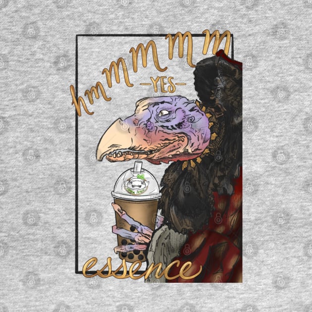 Hmmmm yes essence - Bubble Tea - Chamberlain from the Dark Crystal by SamInJapan